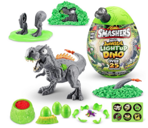 Smashers Jurassic Light Up Dino Over 25 Surprises