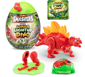 Zuru Smashers Mini Jurassic Light up Dino 3